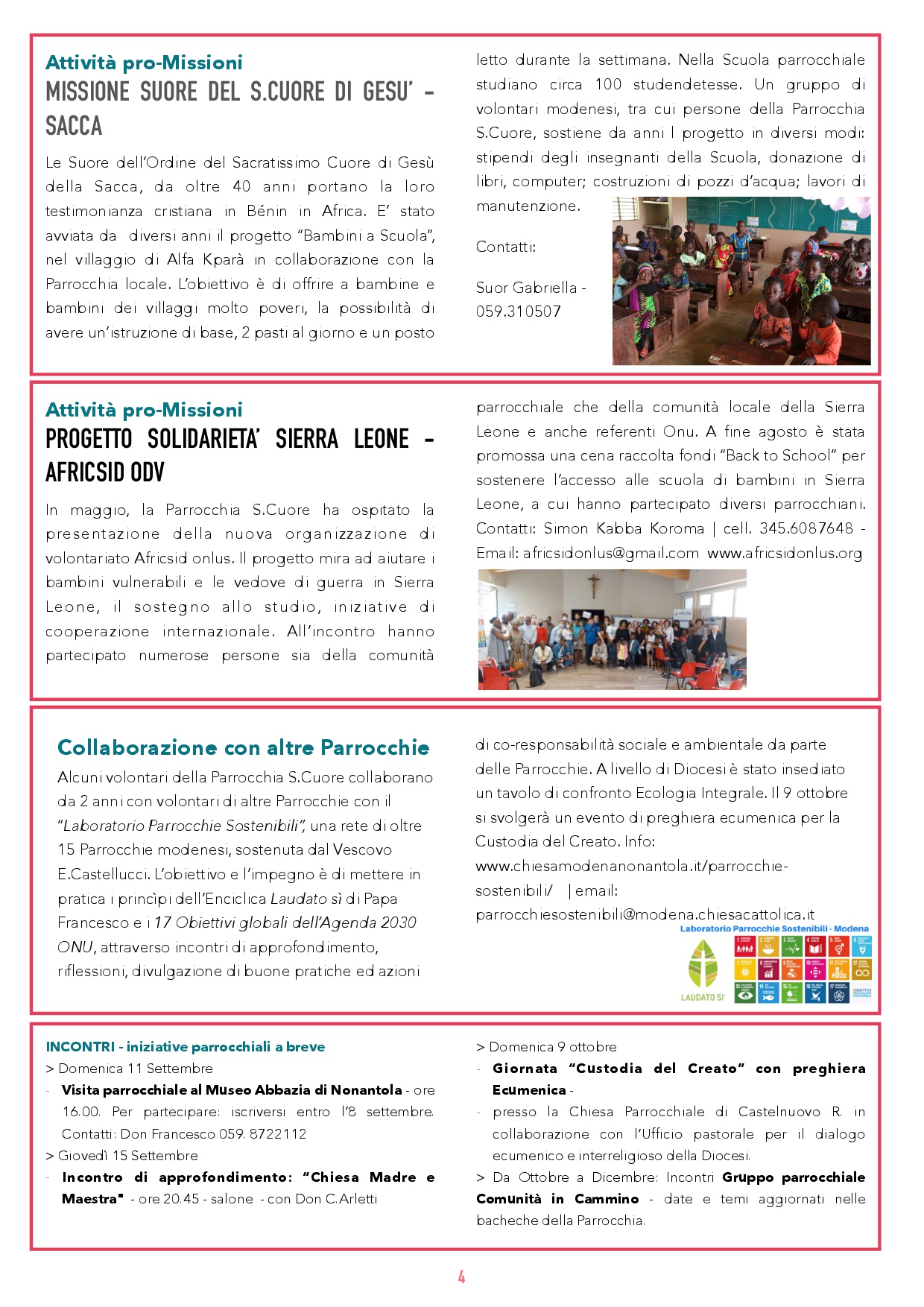 Newsletter Parrocchia S.Cuore 9 2022 004